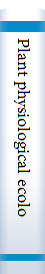 Plant physiological ecology