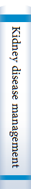 Kidney disease management :