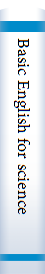 Basic English for science