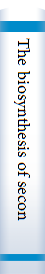 The biosynthesis of secondary metabolite
