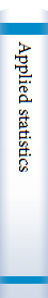 Applied statistics 