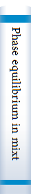 Phase equilibrium in mixtures