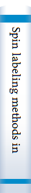 Spin labeling methods in molecular biology 