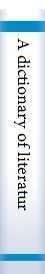 A dictionary of literature terms