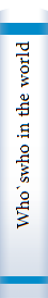 Who`swho in the world