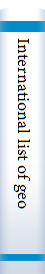 International list of geographical serials.