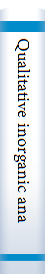 Qualitative inorganic analysis