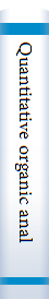Quantitative organic analysis