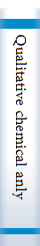 Qualitative chemical anlysis