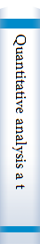 Quantitative analysis a theoretical approach