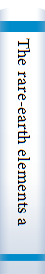 The rare-earth elements and the in compounds