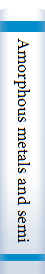 Amorphous metals and semiconductors. proceedings of an international workshop coronado california, USA 12-18 May 1985