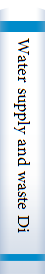 Water supply and waste Disposal