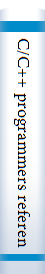 C/C++ programmers references