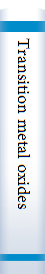 Transition metal oxides 