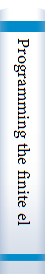 Programming the finite element method 