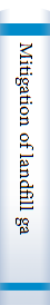 Mitigation of landfill gas emissions