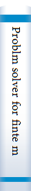 Problm solver for finte mathematics and calculus