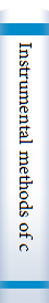 Instrumental methods of chemical analysis