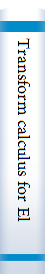 Transform calculus for Electrical engneers