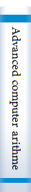 Advanced computer arithmetic design