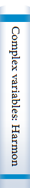 Complex variables: Harmonic and analytic functions