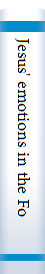 Jesus' emotions in the Fourth Gospel