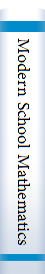 Modern School Mathematics Structure and use