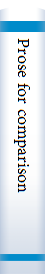 Prose for comparison
