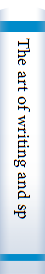 The art of writing and speaking the English language, Word study