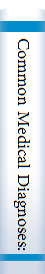 Common Medical Diagnoses:An algorithmic Approach