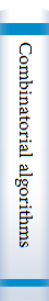 Combinatorial algorithms :