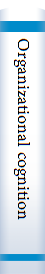Organizational cognition and learning :