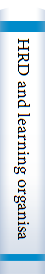 HRD and learning organisations in Europe /