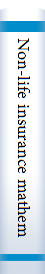 Non-life insurance mathematics