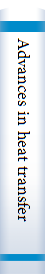 Advances in heat transfer