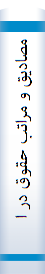 ‎مصاديق و مراتب حقوق در اسلام‎