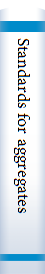Standards for aggregates
