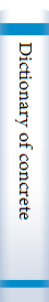 Dictionary of concrete